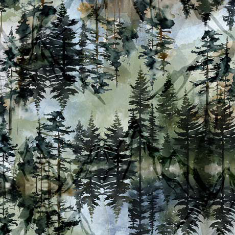 The Wonder of Nature - Pine Trees - Multi - Wide