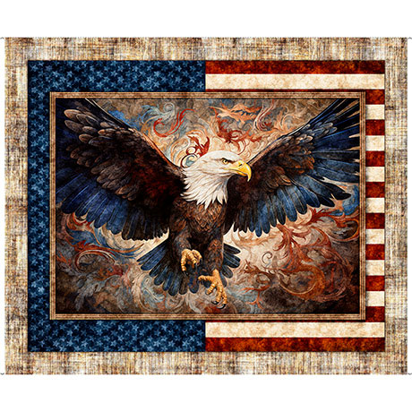 1776 - American Eagle Panel - Multi