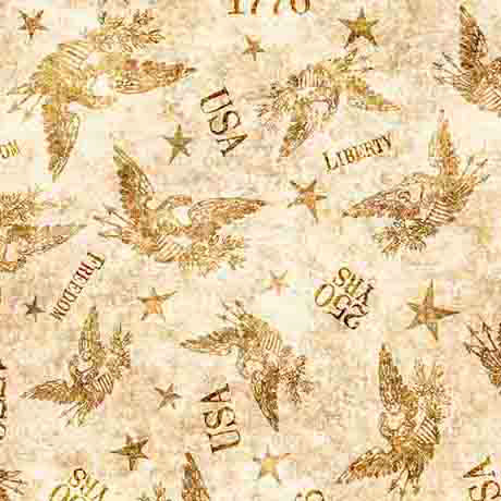 1776 - Tonal American Eagle - Tan