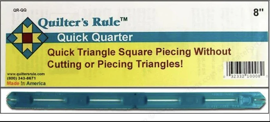 8" Quick Quarter Tool Quilter's Rule
