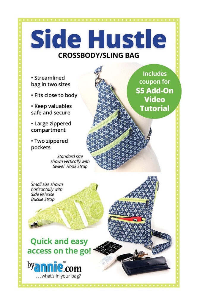 Side Hustle Crossbody/Sling Bag